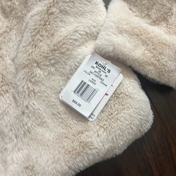 Faux fur cream jacket - Picture 2 of 4